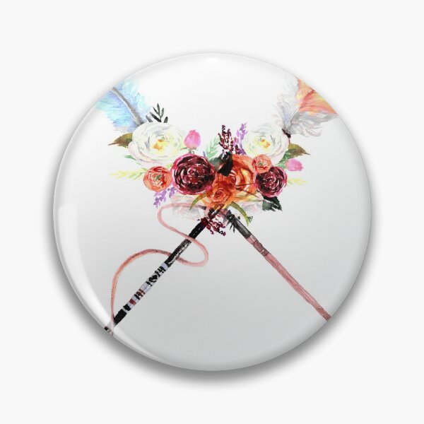 Item preview, Feathery flowery arrows designed and sold by Arinom.