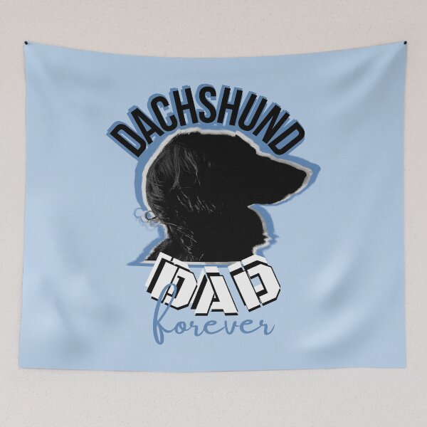 Item preview, Dachshund Dad forever - Dachshund design designed and sold by TheDachshund.
