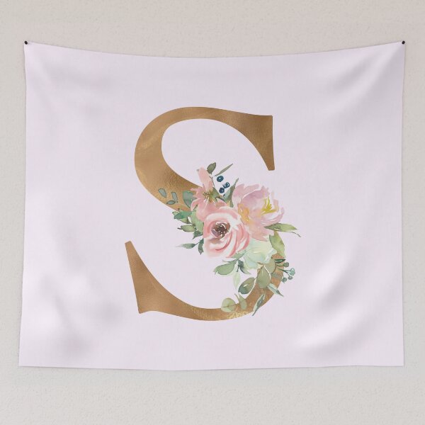 Item preview, Letter S Monogram designed and sold by WisdomInspired.
