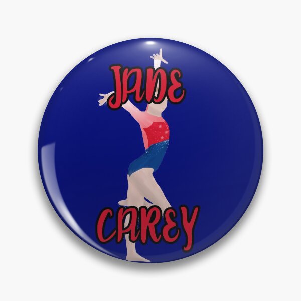 Item preview, Jade Carey Gymnastics Cartoon Art with Name designed and sold by Cherries4.