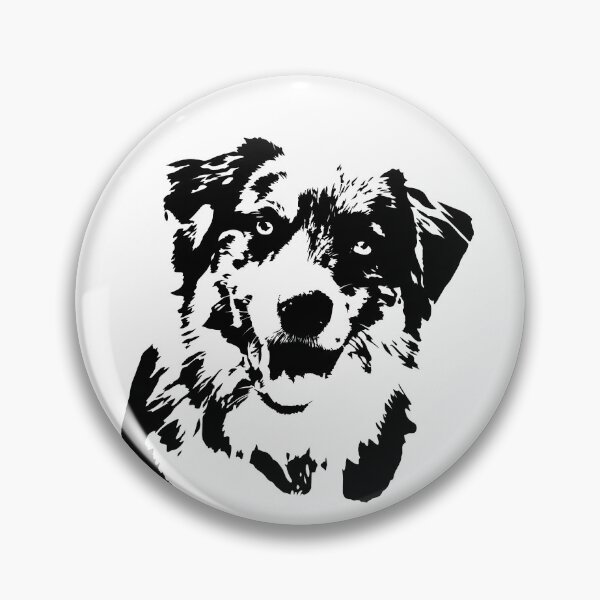 Item preview, Australian Shepherd Minimalist Dog designed and sold by Whoofster.