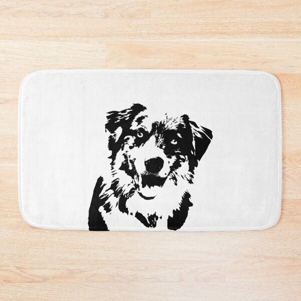 Item preview, Australian Shepherd Minimalist Dog designed and sold by Whoofster.