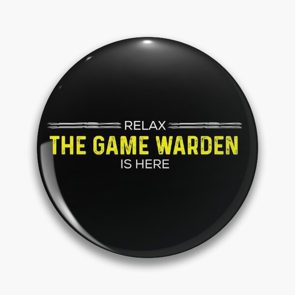 Item preview, Relax Game Warden is here designed and sold by Teelogic.