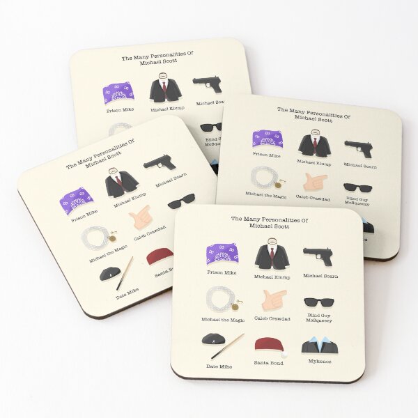 Item preview, The Office Michael Scott’s Personalities designed and sold by cutermelon.