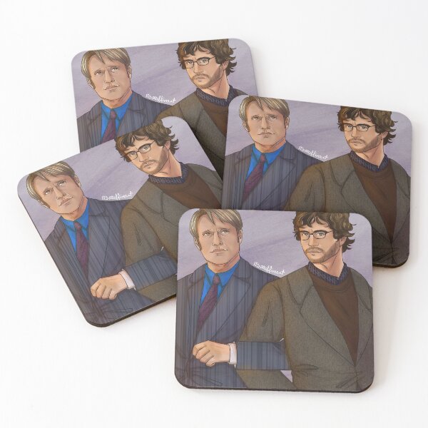 Artikelvorschau, Hannibal und Will entworfen und verkauft von Unusualmuffin.