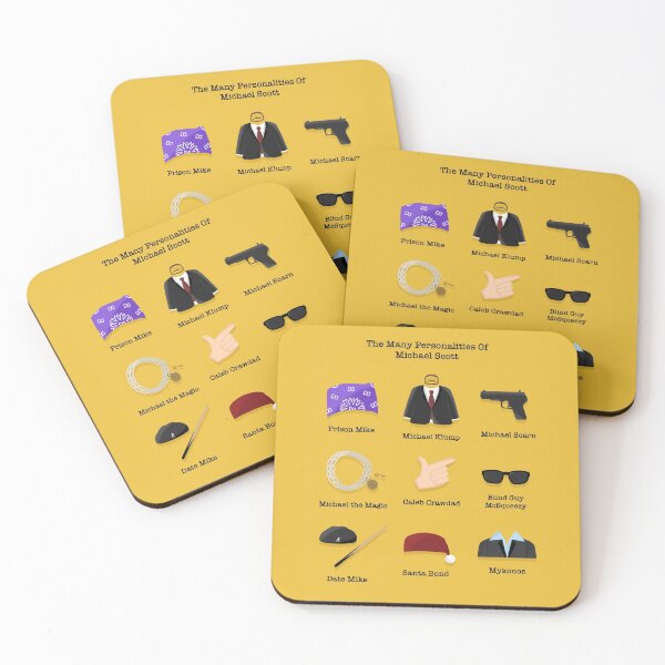 Item preview, The Office Michael Scott’s Personalities designed and sold by cutermelon.