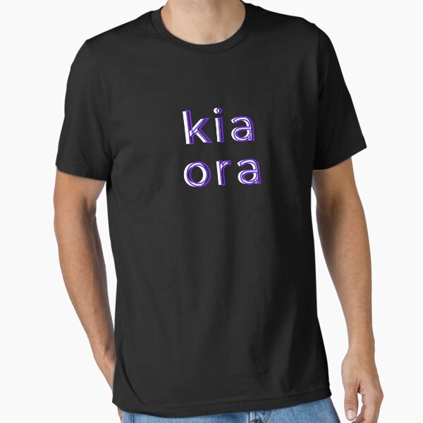 Item preview, Kia Ora Maori Aotearoa New Zealand NZ designed and sold by Hoiho Adventure Shirts.