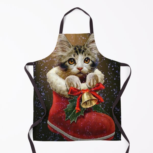 Item preview, Christmas bell with cute kitty designed and sold by Hinakhan59241.