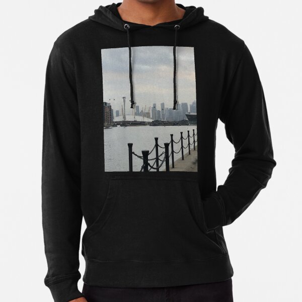Excel Marina By The London Docklands Scenery Lightweight Hoodie