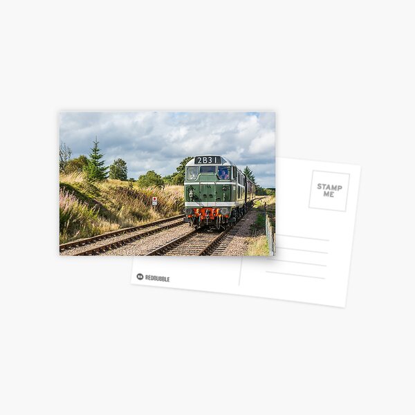 Class 31 Diesel Locomotive Postcard