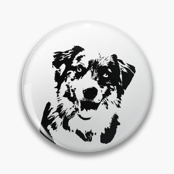 Item preview, Minimalist Australian Shepherd designed and sold by Whoofster.