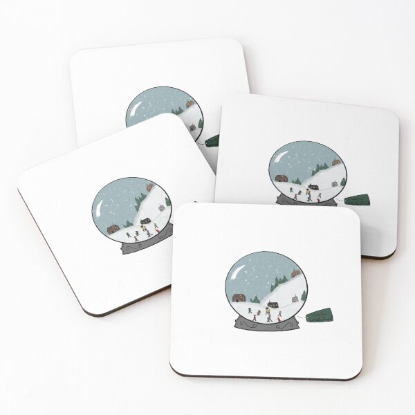 Item preview, Winter Snowglobe with People  designed and sold by Cassandra Chung.