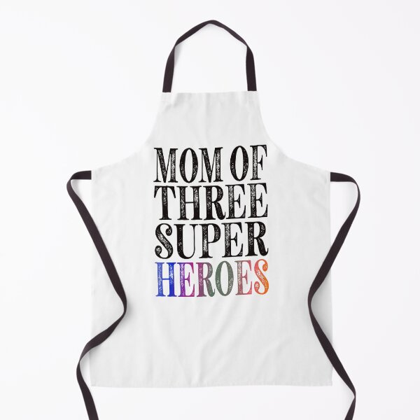 Item preview, Mom Of Three Super Heroes Essential Classic Sticker And Shirt Design designed and sold by Glike.