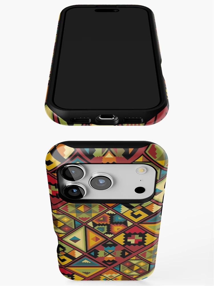Thumbnail 3 of 4, iPhone Case, Chex Pattern designed and sold by printerrs.