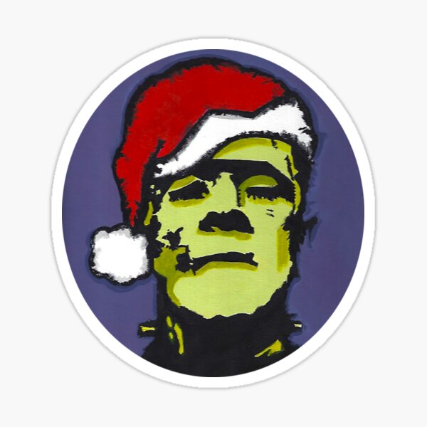 Frankie Claus Sticker