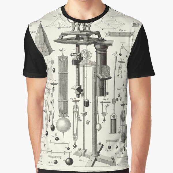 Vintage Science and Engineering Poster Graphic T-Shirt