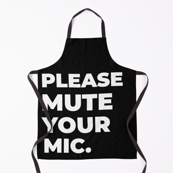 Item preview, Please Mute Your Microphones designed and sold by QM Designing.