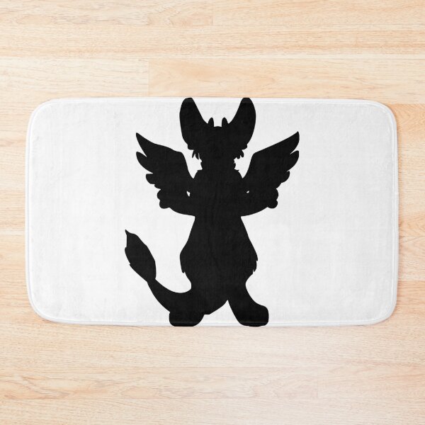 Item preview, Dutch Angel Dragon Silhouette designed and sold by TheFloofyGamer.