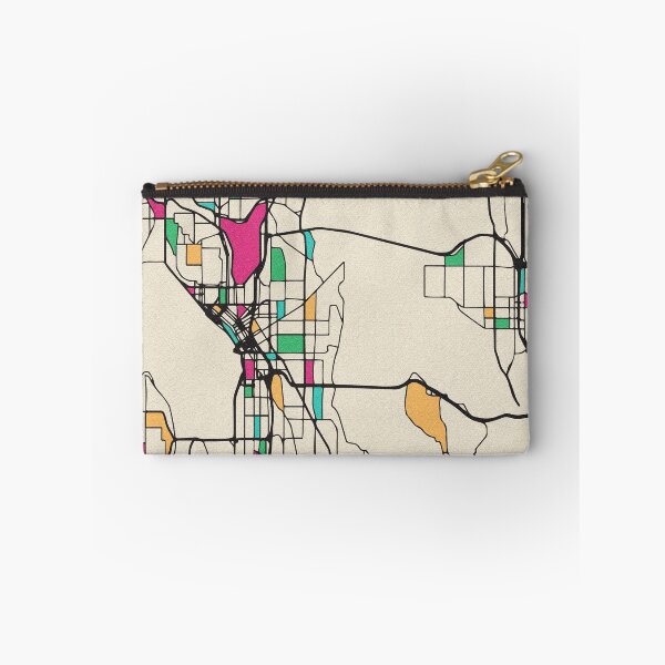 Item preview, Seattle, Washington Street Map designed and sold by A Deniz Akerman.