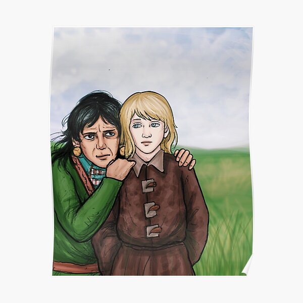 Yngvar and Valdis - Gift Art for Helevorn Poster