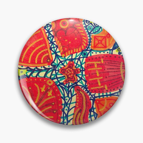 Item preview, Intricately Designed Abstract Flower designed and sold by artbyalette.