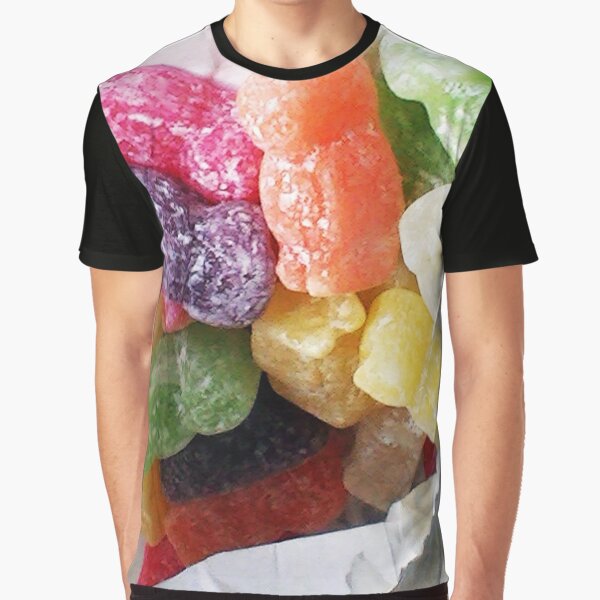 Jelly Babies in a white paper bag Graphic T-Shirt