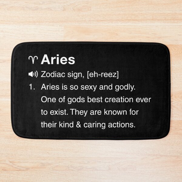 Item preview, Funny Aries Definition Zodiac Sign  designed and sold by Funny-Vintage.