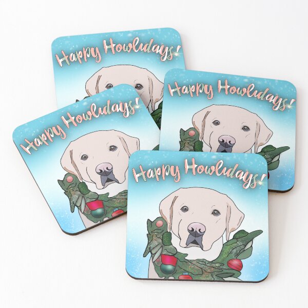 Item preview, Happy Howlidays Lab  designed and sold by JMVisuals28.
