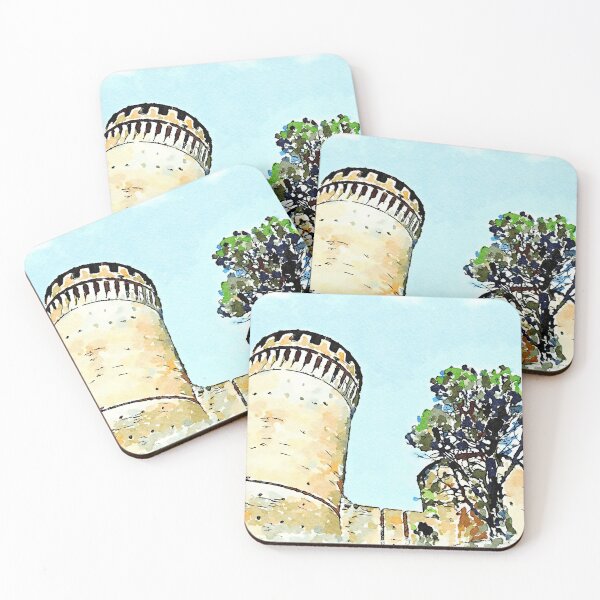 Item preview, Brisighella: two towers of the castle designed and sold by Giuseppe Cocco.