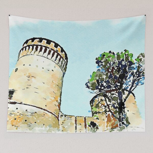 Item preview, Brisighella: two towers of the castle designed and sold by Giuseppe Cocco.