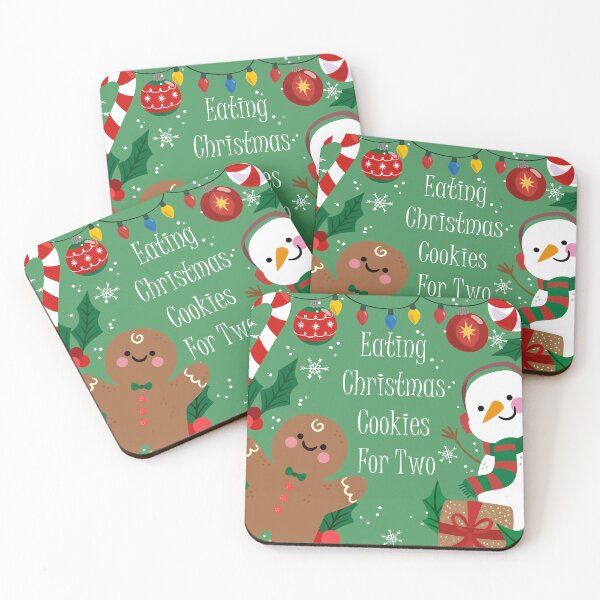 Item preview, Eating Christmas Cookies For Two designed and sold by chulitad.