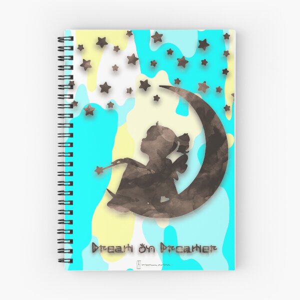 Aperçu de l'œuvre Conception d'aquarelle v2 "Dream on Dreamer" par IngeniumArtist créée et vendue par Ingenium.