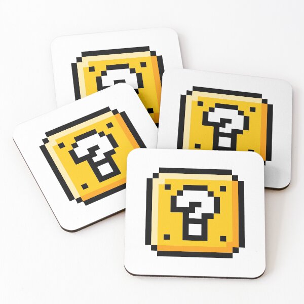 Item preview,  Retro Pixel Art Surprise Block 1980s Gaming  designed and sold by yisela.
