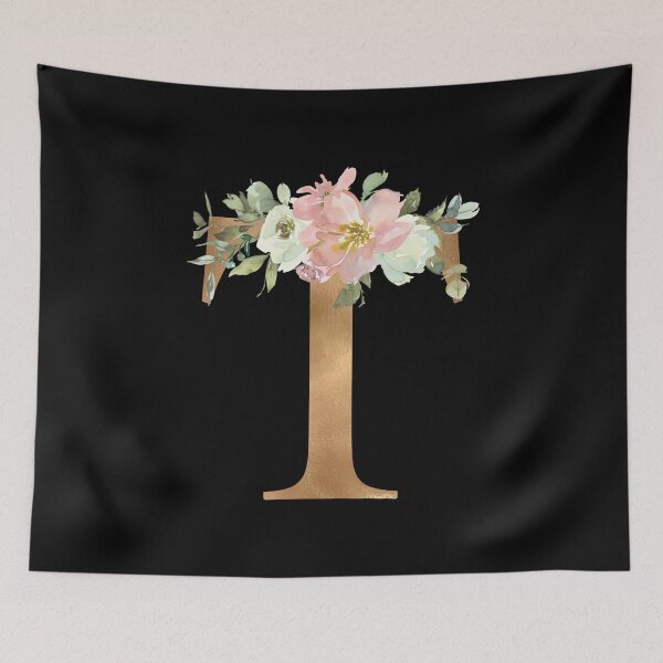 Item preview, Letter T Monogram designed and sold by WisdomInspired.
