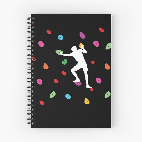Artikelvorschau, Bouldern Kletterer - Bunte Kletterwand - Boulderer entworfen und verkauft von Lenny Stahl.