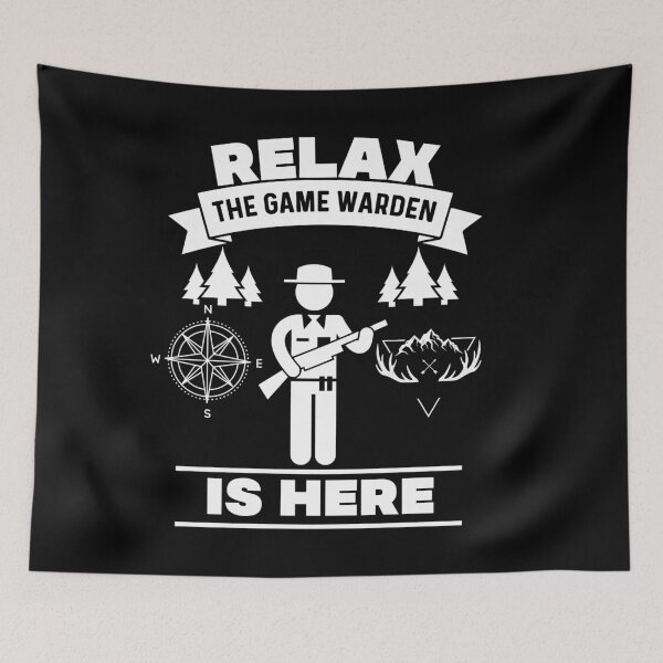 Item preview, Relax Game Warden is here designed and sold by Teelogic.