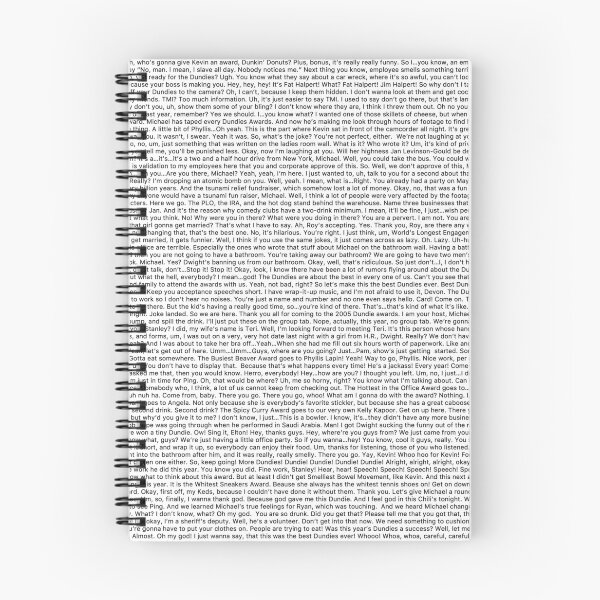 Item preview, Office Script: S2, E1: The Dundies designed and sold by ScrantonGal.