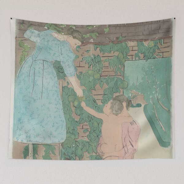 Item preview, Gathering Fruit By Mary Cassatt designed and sold by sunny-007.
