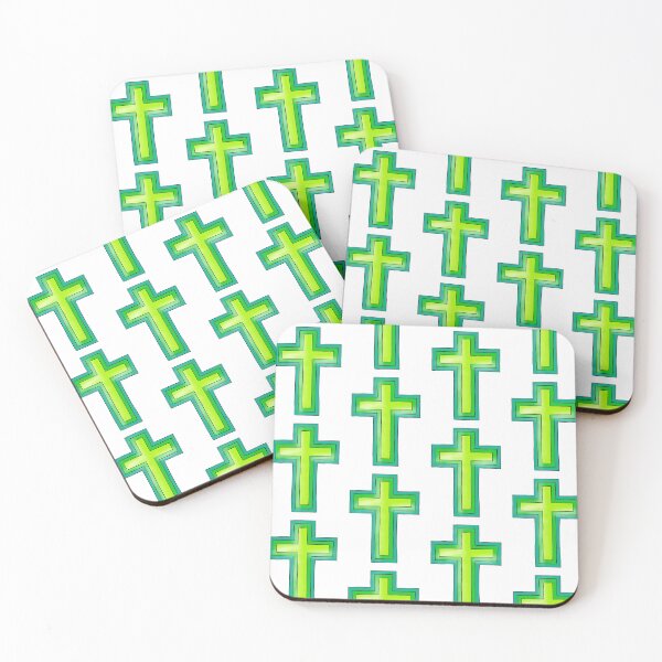 Item preview, Green 3 Layered Cross designed and sold by NeedlingGod.