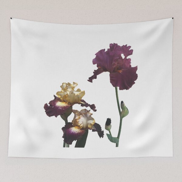 Item preview, Blooming Iris Flowers designed and sold by LaRanchera.