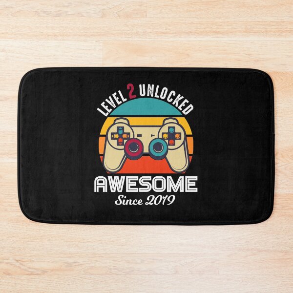 Item preview, Level 2 Unlocked Birthday Awesome Since 2019 designed and sold by RandomStuffShop.