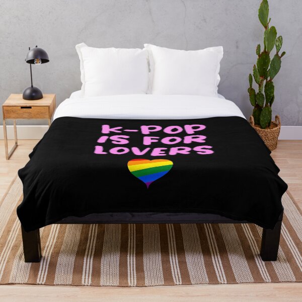 Item preview, K-Pop is for Lovers Korean Pop Music LGBTQ Pride designed and sold by Corncheese.