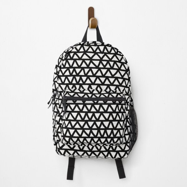 Item preview, Bold black and white hand-drawn zig-zag- abstract pattern designed and sold by misentangled.