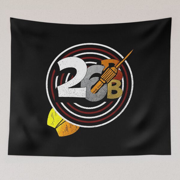Item preview, Darts 26 Throw Breakfast BB Dart player gift designed and sold by Kalli-design.
