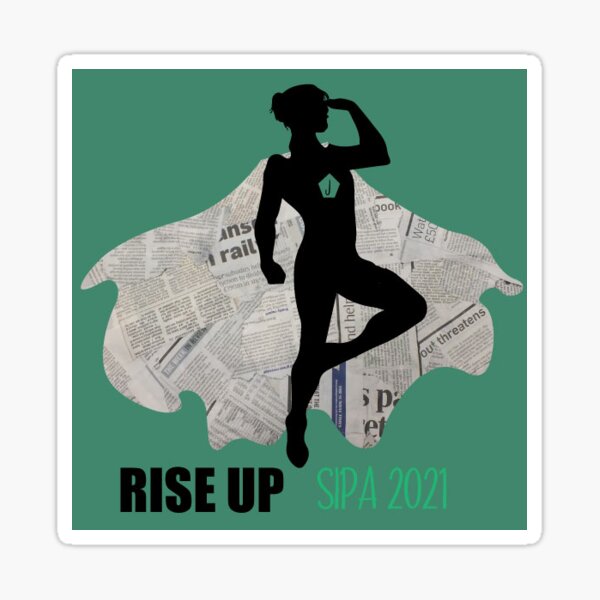 Rise Up 2021 Print Journalist Sticker