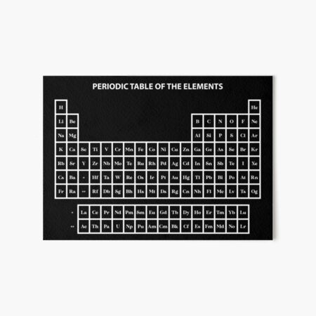 swag periodic table funny chemistry elements design art board print by t shirtrevolt redbubble