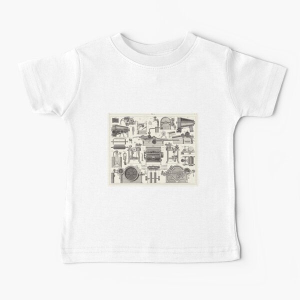 Vintage Science and Engineering Poster Baby T-Shirt