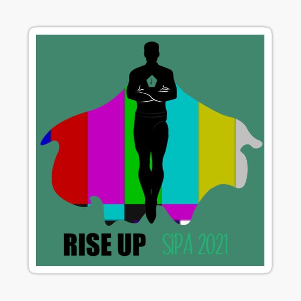 Rise Up 2021 Journalist Hero Sticker