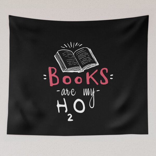 Item preview, Books Are My H2O designed and sold by SmartStyle.