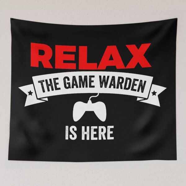 Item preview, Relax Game Warden is here designed and sold by Teelogic.